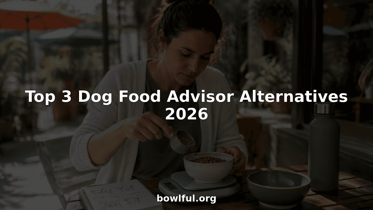 Top 3 Dog Food Advisor Alternatives 2026
